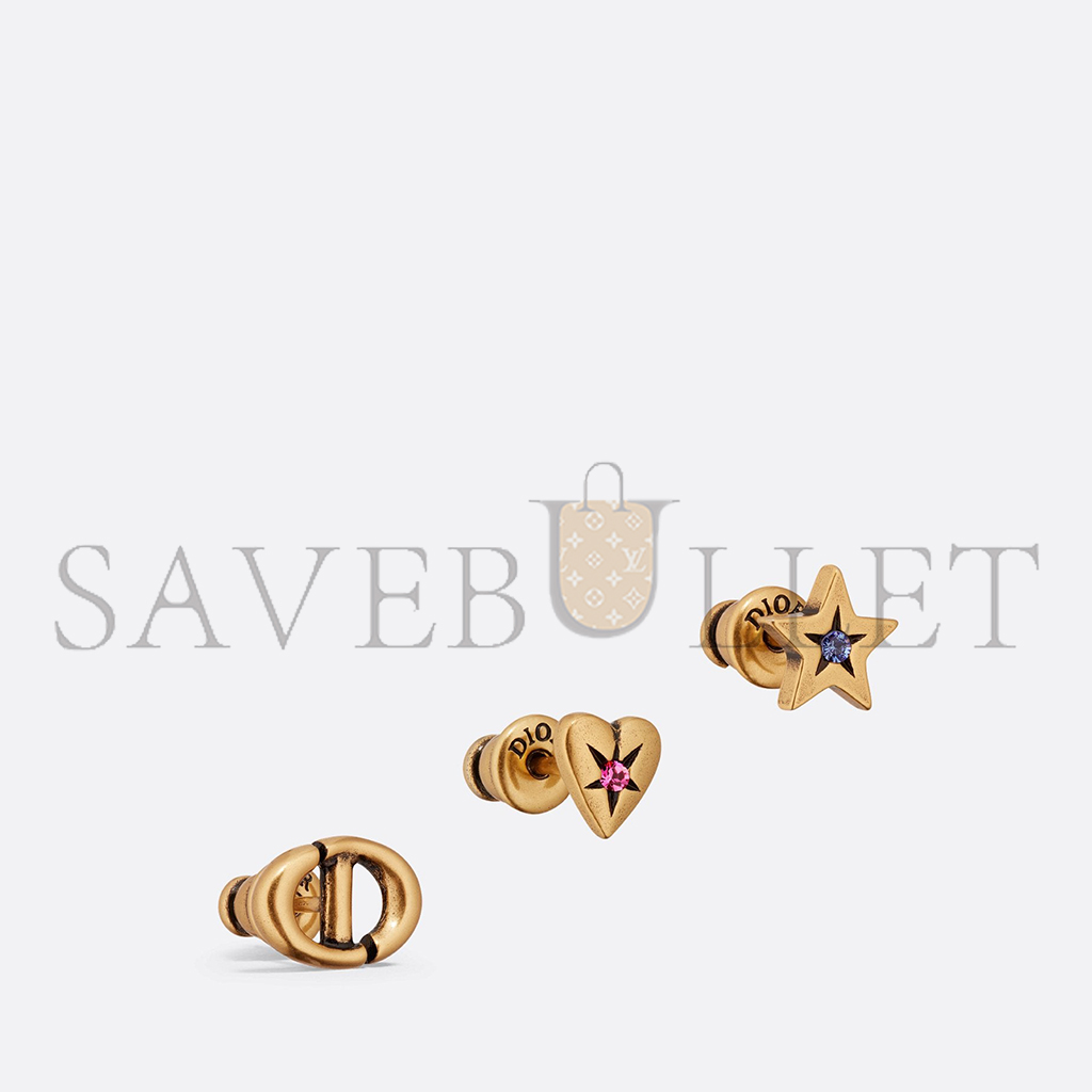 DIOR LUCKY CHARMS SET OF STUD EARRINGS E3294WOMCY_D09X